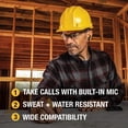 thumbnail image 2 of Auriculares con cable DEWALT Heavy Duty Jobsite USB C con micrófono, 2 of 9