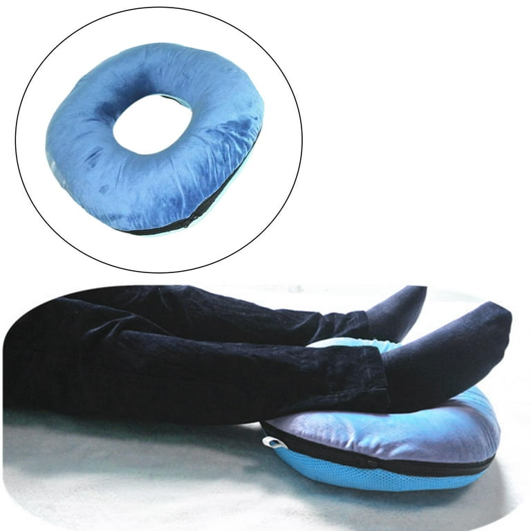 Donut Cushion Ankle Heel Elevator Lightweight Tailbone Pillow for