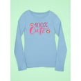 thumbnail image 3 of 100 Percent Cute Long Sleeve Toddler -Image by Shutterstock,  2 Toddler, 3 of 4