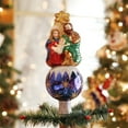 thumbnail image 2 of Old World Christmas Nativity Tree Top Glass Blown Ornament, 2 of 3
