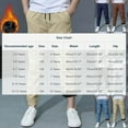 thumbnail image 3 of ZyeKqe Boys Joggers Winter Warm Fleece Casual Elastic Waist Drawstring Outwear Athletic Sweatpants with Pockets, 3 of 9