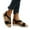 Black, variant on Lovskoo 2024 Women's Wedge Espadrille Sandals Summer Bohemian Shoes Open Toe Dressy Platform Sandals Slip on Elastic Ankle Strap Sandals Brown