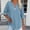 Blue, variant on Linen Shirts for Women Long Sleeve V Neck Linen Apparel Cotton Blouses for Women Plus Size Linen Tops Linen Popover Shirt Women Linen Blouses for Women Ladies Gauze Tops,Navy,XL
