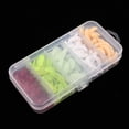 thumbnail image 4 of Conjunto de Señuelo Sunnimix 4 Colores Maggot Grub 125pcs, 4 of 8