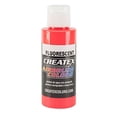 thumbnail image 2 of Createx 5408-02 Airbrush Paint 2oz Fluorescent Red, 2 of 3