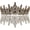 BlackB, variant on Gold Crown for Women Crystal Princess Tiaras Rhinestone Queen Headband Wedding Bridal Hair Accessories Birthday Prom Pageant Party Coming of Age Ceremony Photo Props SilverA