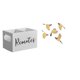 thumbnail image 1 of Organizador de almacenamiento de escritorio,Soporte para control remoto de TV de madera,Organizador remoto con 2 compartimentos,Arte de pared de pájaros de madera,Pájaros de madera para, 1 of 8