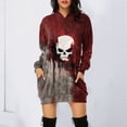 thumbnail image 2 of Futezty Hoodies Halloween Sweatshirt For Women Funny Letter Printed Graphic Season Pullover Tops, 2 of 5