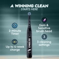 thumbnail image 3 of Oral-B Rechargeable Electric Toothbrush,NFL Philadelphia Eagles Edition iO2, 3 Cleaning Modes, Automatic Pressure Sensor to Protect Gums, 3 of 12