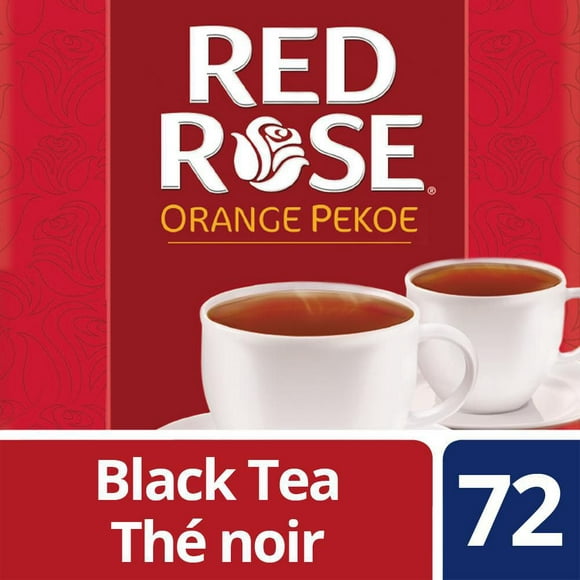 Red Rose Orange Pekoe Black Tea, Pack of 72