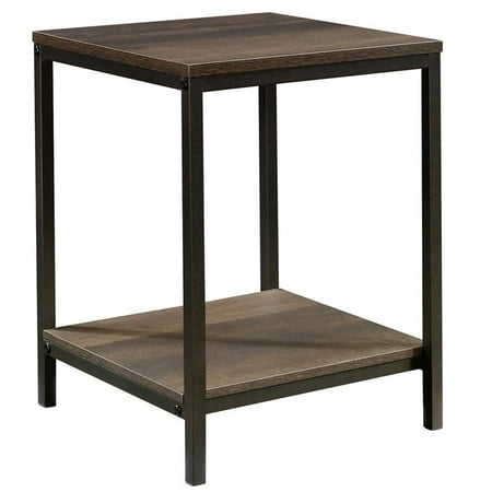 Sauder North Avenue End Table in Smoked Oak and (Best Italian North End)