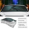thumbnail image 5 of Windshield Sun Shade Foldable Car Front Window Sunshade For Car Suv Trucks Vans - Best Heat Shield Blocker Visor Cover Blocks Uv Rays And Keeps Your Vehicle Cool-Small, 5 of 5