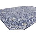 thumbnail image 1 of Bashian R131-NV-9X12-AL121 8 ft. 6 in. x 11 ft. 6 in. Valencia Collection Contemporary 100 Percent Wool Hand Tufted Area Rug, Navy, 1 of 1