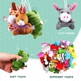 thumbnail image 3 of Set de juguetes con minianimales de peluche Sumind, 42 unidades, para fiesta de Pascua, 3 of 7