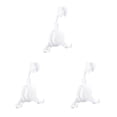 thumbnail image 4 of sweethay Soporte Soporte de ventosa de plástico Soporte de baño ajustable de 360 ° Type1 NO1, 4 of 6