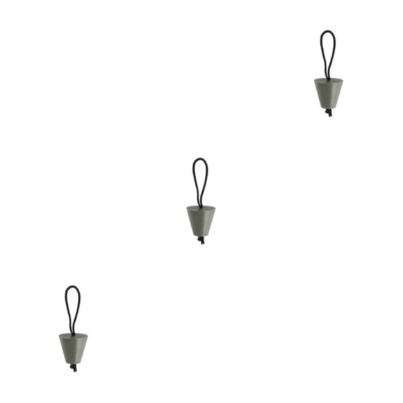 Colador Scupper Plug Bung Eigraketly para Kayak Silicona Verde