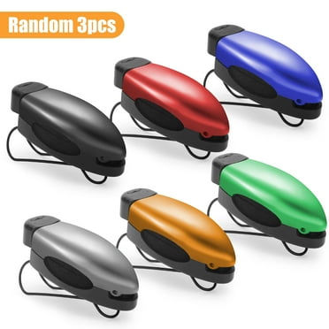 TSV Sunglass Visor Clip Holder, Universal Fit, Automotive Sun Visors, 3 Pieces