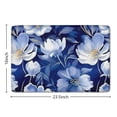 thumbnail image 5 of Pioneer Flower Floral Print Flannel Non Slip Door Rugs,Washable Door Mats Indoor,Decorative Door Mats,Dirt-Resistant and Absorbent Doormat for Entrance,Bedroom,Kitchen,Bathroom,23.5"x16", 5 of 5