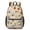 Basketball and Sneaker, variant on Basketball and Sneaker Beige Pattern 17" School Backpacks for Teens,Waterproof Oxford Fabric,S-Shape Padded Straps for School,Travel,Hiking,Camping
