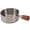 Silver, variant on Riousery Premium Stainless Steel Sauce Cup Condiment Server with Ergonomic Wooden Handle, Ideal for Dipping Sauces, Cooking and Portion Control, Rose Gold, 2.7 oz / 80 ml (1 Piece)