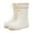 Beige, variant on Women Rain Boots Ankle Rain Boots Waterproof Non- Casual Shoes Short Rain Boots Wide Calf For Gardening Outdoor Work And Everyday Wear Rain Boots
