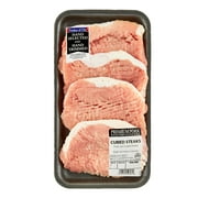 Pork Cubed Steak Boneless, 1.0 - 1.35 lb