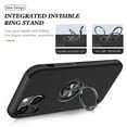thumbnail image 6 of JTCASES for iPhone 12 Mini Case, Car Mount Bracket 2-layer Hybird Shockproof PC TPU Anti-fall Slim Fit Lightweight Magnetic Cover for iPhone 12 Mini（5.4" 2020) - Black, 6 of 7