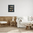 thumbnail image 2 of Stupell Industries Hello Fall Mixed Pumpkins Graphic Art Jet Black Floating Framed Canvas Print Wall Art, Design by Elizabeth Tyndall, 2 of 6
