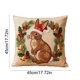 thumbnail image 3 of Funda De Almohada De Algodón Fundas De Almohada Navideñas De 45x45cm, Decorativas, De Algodón Suave Y Con Cremallera Oculta, Para Decoración Festiva Del Hogar, Sofá O Sala De Estar (1 Unidad) Rkxzt, 3 of 6
