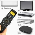 thumbnail image 2 of RM991 Smart Universal Remote Control Multifunctional Learning Remote Control for TV/TXT,DVD CD,VCR,SAT/CABLE and A/C, 2 of 6