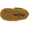thumbnail image 3 of Minnetonka Riley Moccasin Booties (Infant/Toddler), Taupe Leopard 6 Toddler, 3 of 5