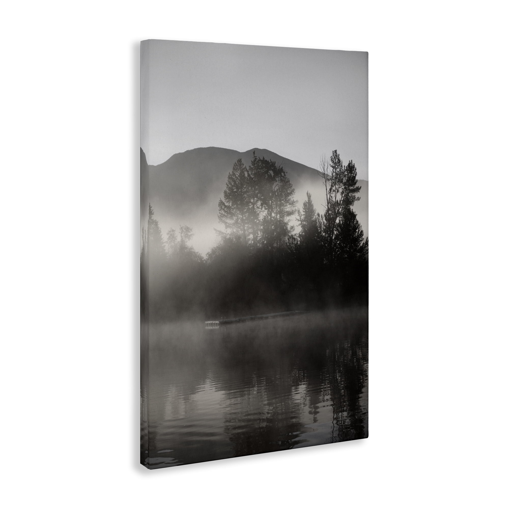 Stupell Industries Soothing Lake Ripples Landscape & Nature Photography Wrapped Canvas Art Print Wall Art, 30 x 45