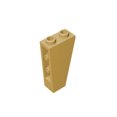 thumbnail image 1 of Lot 2449 Slope Inverted 2x1x3 Bricks Slope Face Reverse Toys For Technical BuildingsÂ Blocks Gift Compatible DIY MOC Assemble Tan 10PCS, 1 of 6