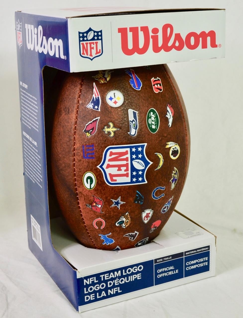 NFL All Team Logo Wilson Football Walmart Canada