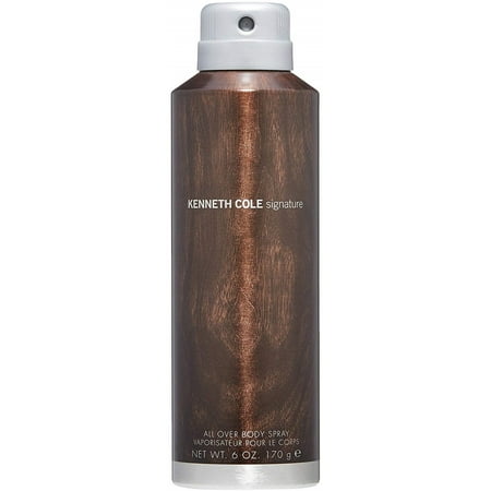 Kenneth Cole Signature All Over Body Spray for Men, 6 Oz
