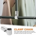 thumbnail image 4 of Stainless Steel Panel Clamp for Pipe Use Silver Color Great Craftsmanship 4pcs, 4 of 10