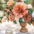 Olive 2pcs/Set Artificial Flower Wedding Centerpiece Flower For