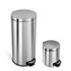 thumbnail image 1 of Bote de Basura Grande Ninestars para Cocina Baño Oficina 30 Litros Acero Inoxidable con Cubo Interior Tapa y Pedal, 1 of 7