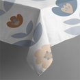 thumbnail image 6 of 60x60 Inch Waterproof Square Tablecloth, Thickened Polyester Table Cover for Dining & Parties, Floral Print, 6 of 6