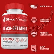 (5 Pack) Glyco Vantage Glyco-Optimizer Capsules, Glyco Vantage Pills Blood Support Supplement High Potency Gluco Vantage 5 Month Supply