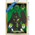 thumbnail image 3 of Pokémon - Zygarde Grid Wall Poster, 14.725" x 22.375", Framed, 3 of 3