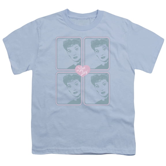I Love Lucy - Lucy Squared - Youth Short Sleeve Shirt - Small