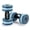 Dark Blue&Blue, variant on Fitply 2PCS Water Weights Aquatic Pool Dumbbells, EVA Foam with Handle Strip, Lightweight for Upper Body Water Aerobics Exercise
