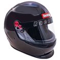 thumbnail image 3 of RaceQuip Helmet 276006 PRO20; Full Face; Fiber Reinforced Polymer Shell/Polystyrene Liner; Snell SA 2020 Rated; Extra Large; Gloss Black; With Polycarbonate Faceshield, 3 of 5