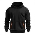 thumbnail image 4 of Gubotare Teen Hoodie Boys Sweatshirts Hoodies Tops Long Sleeve Outfits Pullover Outwear Clothes Size 10-11 (Black,10-11 Years), 4 of 4