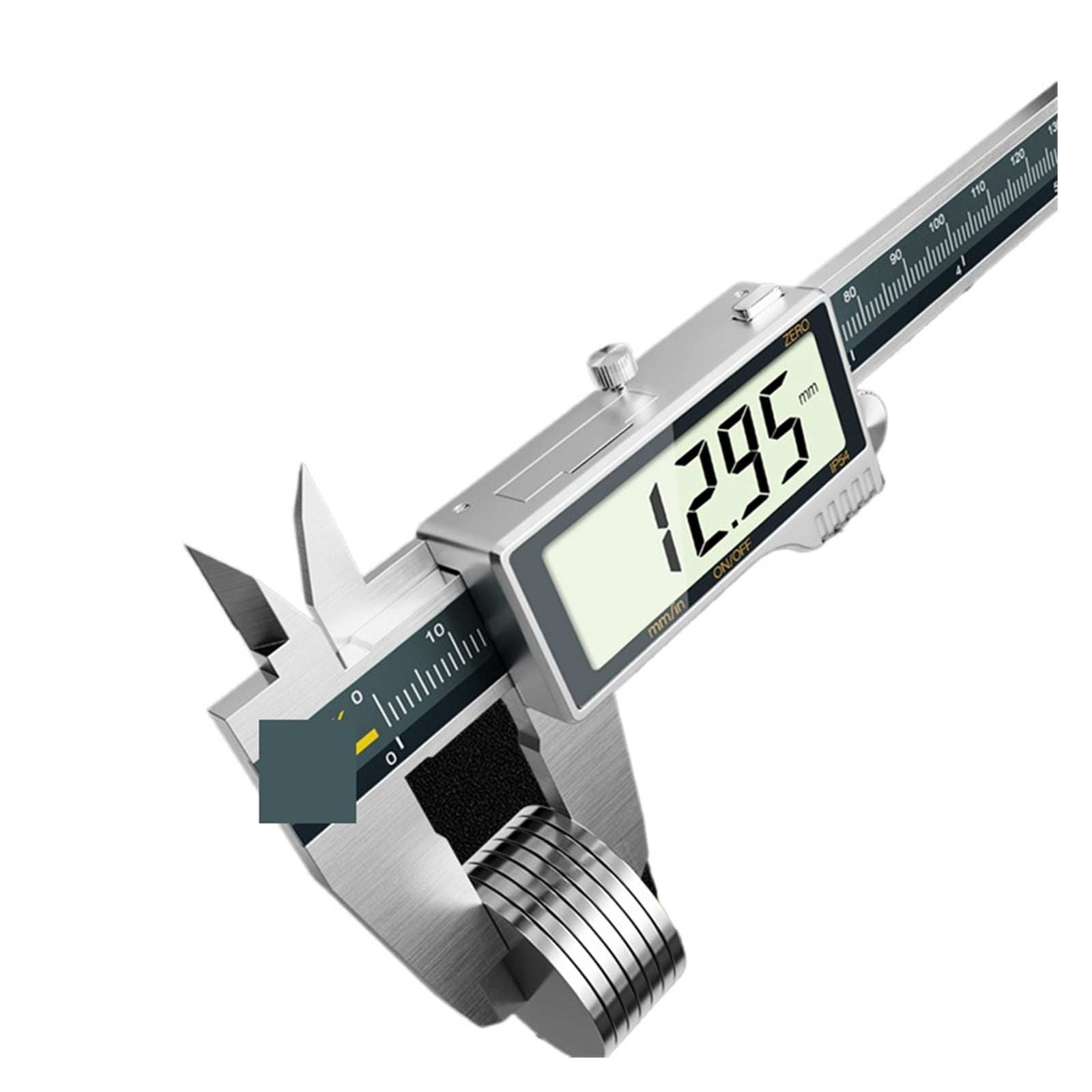 All-Metal IP54 Electronic Digital Display Vernier Calipers 0-150/200/300mm Stainless Steel HD Full Screen Caliper Measuring Tool