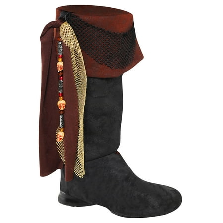 amscan Pirate Boots Toppers - Fun Costume Accessory