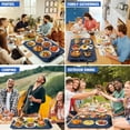 thumbnail image 5 of ACMETOP Food Warming Mat, Portable Silicone Electric Warming Tray, Versatile Full Surface 10s Heating Food Warmer with 7 Level Temperature & Timer for home dinner, Parties, Buffets andTravel (Blue), 5 of 8