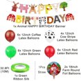 thumbnail image 3 of Finypa Farm Animal Party Decorations 67pcs Farm Walking Balloons Cupcake Toppers Cupcake Toppers Happy Birthday Banner for Boy or Girls Barnyard Birthday Party Supplies, 3 of 4