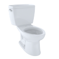 thumbnail image 1 of TOTO® Drake® Two-Piece Elongated 1.6 GPF Toilet with CeFiONtect? and Insulated Tank, Cotton White - CST744SGD#01, 1 of 2